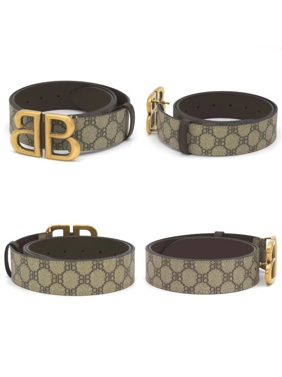 Gucci the Hacka Project BB Signature Belt 90 Waist 45 95 cm Adjustment Large